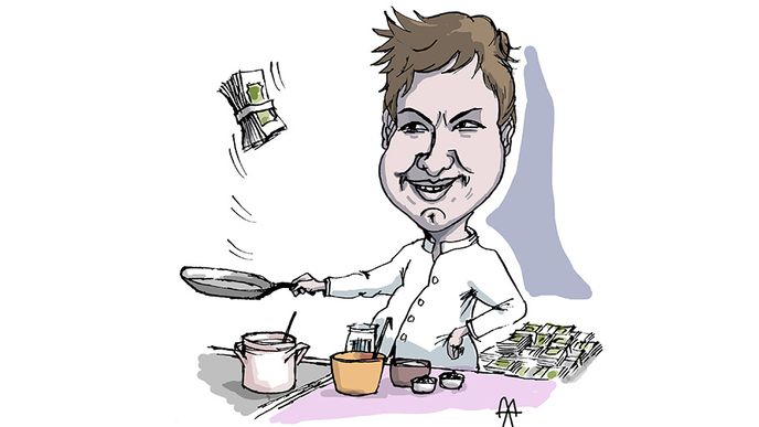 ilustrace Jamie Oliver