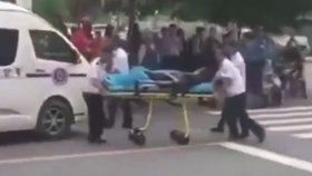 Masakr v Číně. Auto na chodníku zabilo 7 lidí (ilustrační foto)