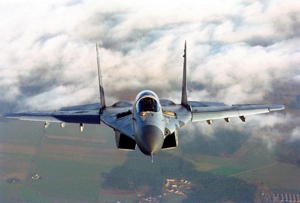 Ilustrační foto stíhacího letounu MiG-29