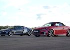 Je rychlejší první generace Audi R8 s V8, nebo aktuální TTS?