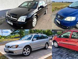 Za jednu výplatu a v dobrém stavu? Tady je 5 aut za rovných 30.000 Kč