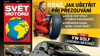 Svět motorů 46/2025: Přezouvání pneumatik Svět motorů 46/2025: Přezouvání pneumatik