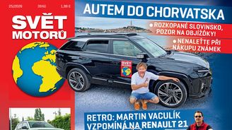Svět motorů 25/2026: Autem k moři Svět motorů 25/2026: Autem k moři