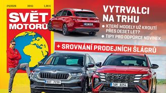 Svět motorů 24/2026: Životní a vývojové cykly osobních aut Svět motorů 24/2026: Životní a vývojové cykly osobních aut