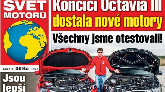 Svět motorů 20/2019: Příchod octavie IV se zpožďuje