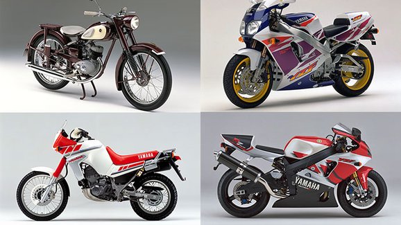 To nejlepší z historie motocyklů značky Yamaha hezky pohromadě