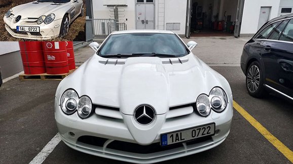 Zabavený Mercedes-Benz SLR Tomáše Řepky se opět ukázal světu. A může být váš