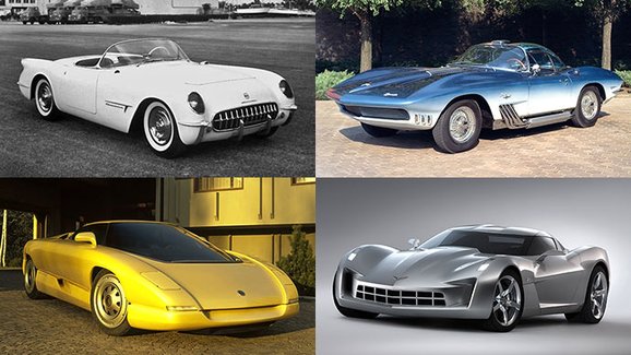 Chevrolet Corvette má ve své historii velmi pestrou paletu konceptů a prototypů 