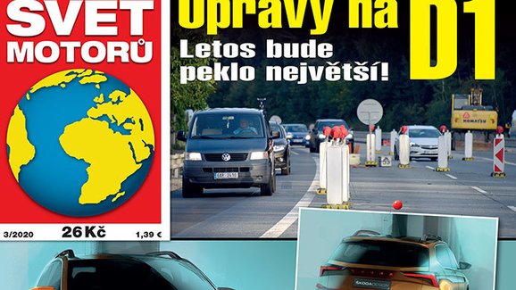 Svět motorů 03/2020: Nejtěžší rok rekonstrukce D1