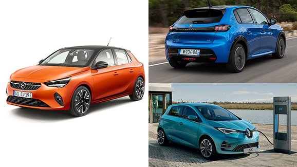 Doba elektrická je tady. Kolik stojí malé elektromobily Opel Corsa-e, Peugeot e-208 a Renault Zoe?