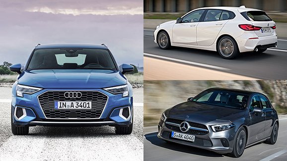 Nové Audi A3 Sportback vstupuje na trh. Srovnali jsme ho s přímou konkurencí