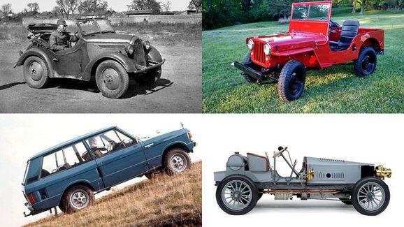 Přelomové automobily s pohonem 4x4: Průkopníci, válečníci a zrod legend (1. díl)