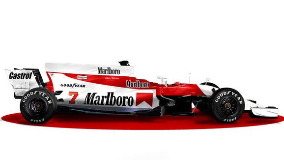 Prohlédněte si všechna zbarvení stáje McLaren F1 na moderním voze. Které mu sluší nejvíce?