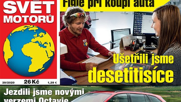 Svět motorů 39/2020: Fígle s "úvěrem" při koupi auta