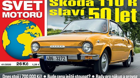 Svět motorů 41/2020: Škoda 110R slaví 50 let