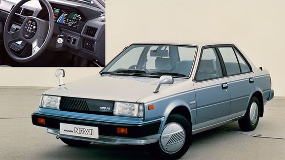 Nissan NRV II: Sedan Sunny měl moderní digitální výbavu už v roce 1982