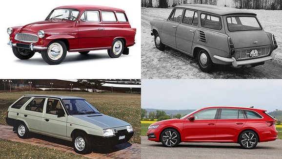 Historie kombíků Škoda: Populární modely i zapomenuté prototypy