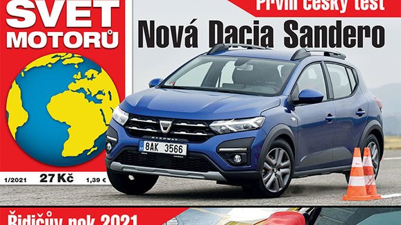 Svět motorů 01/2021: První test Dacie Sandero Stepway