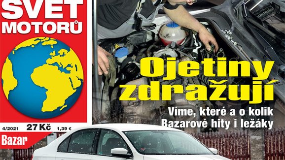 Svět motorů 04/2021: Ceny ojetých aut