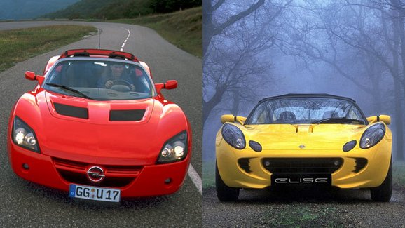 Dvojvaječná dvojčata: Jak Opel Speedster kdysi zachránil Lotus Elise před smrtí