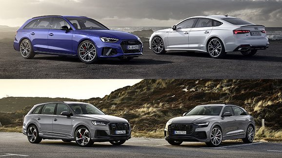 Audi modernizuje, modely A1, A4, A5, Q7 a Q8 nabídnou sportovnější vzhled