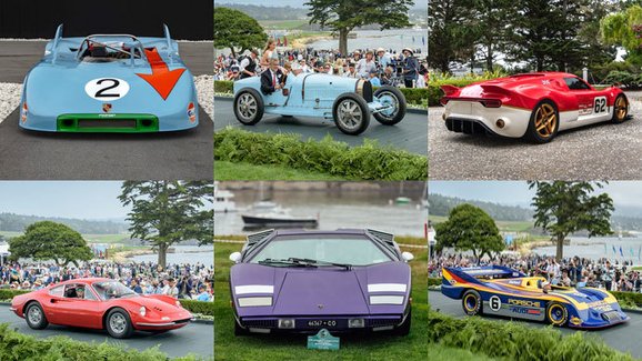 Automobilová krása v Monterey: Prohlédněte si úžasné kousky z legendární přehlídky