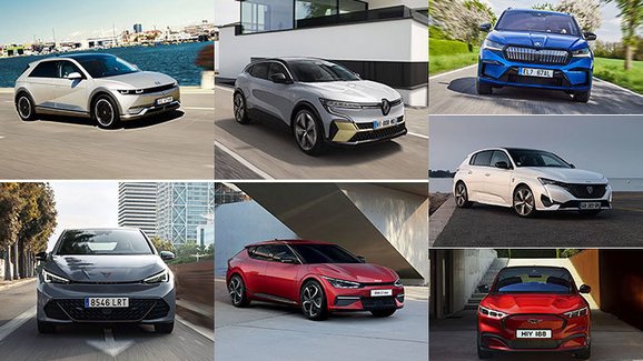 Evropské Auto roku 2022 zná sedm finalistů, mezi šesti elektromobily je i Škoda Enyaq