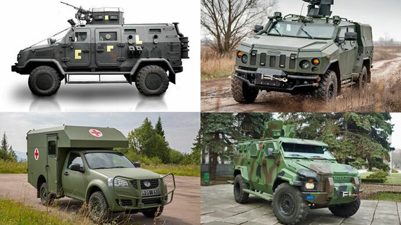 Kozak, Spartan nebo Novator: Ukrajinská armádní SUV, o kterých jste nejspíš neslyšeli