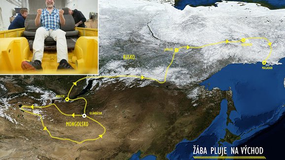 Žlutý cirkus odhalil novou trasu, obojživelné Luazy se vydají na Sibiř