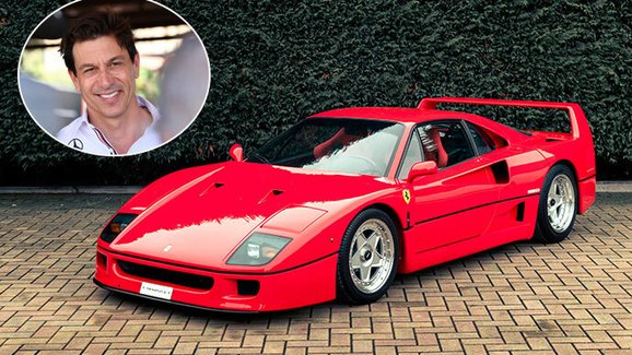 Šéf Mercedes-AMG F1 Toto Wolff prodává své Ferrari F40