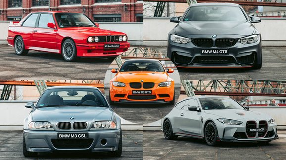V květnu se bude prodávat kolekce vozů BMW M. Je z čeho vybírat!