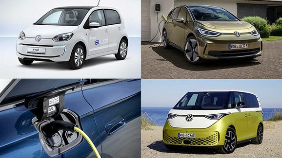 Moderní elektromobily od Volkswagenu slaví 10 let a ukazují velkou evoluci posledních let