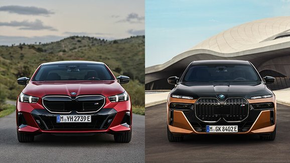 Zkoušíme špičkové elektromobily BMW i5 a i7 M70. Ptejte se, co vás zajímá