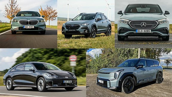 České Auto roku 2024 zná své finalisty, šanci má Subaru i Mercedes-Benz