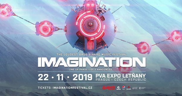 Imagination Festival 2019: Drum’n’bass a harders styles hvězdy míří do Letňan