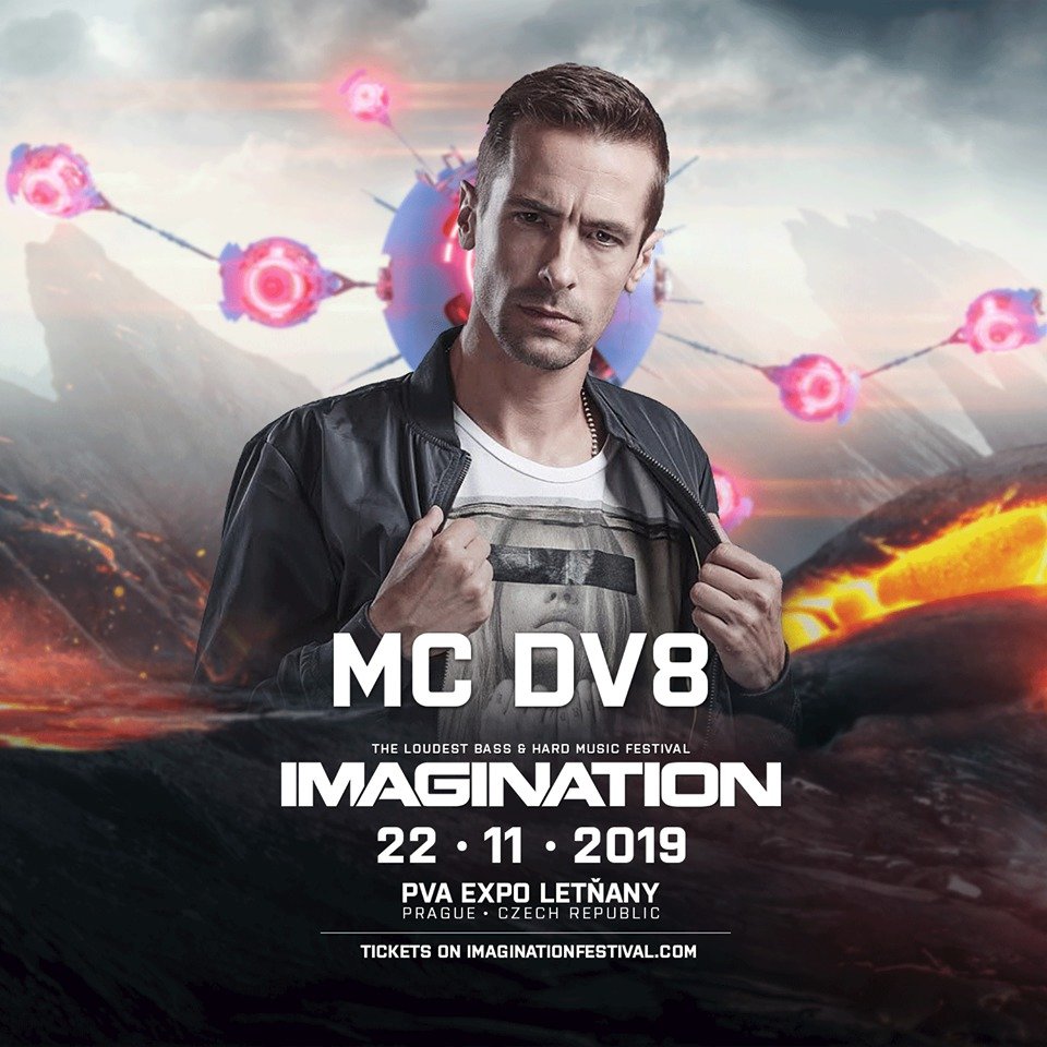 Na Imagination Festivalu 2019 vystoupí   MC DV8.