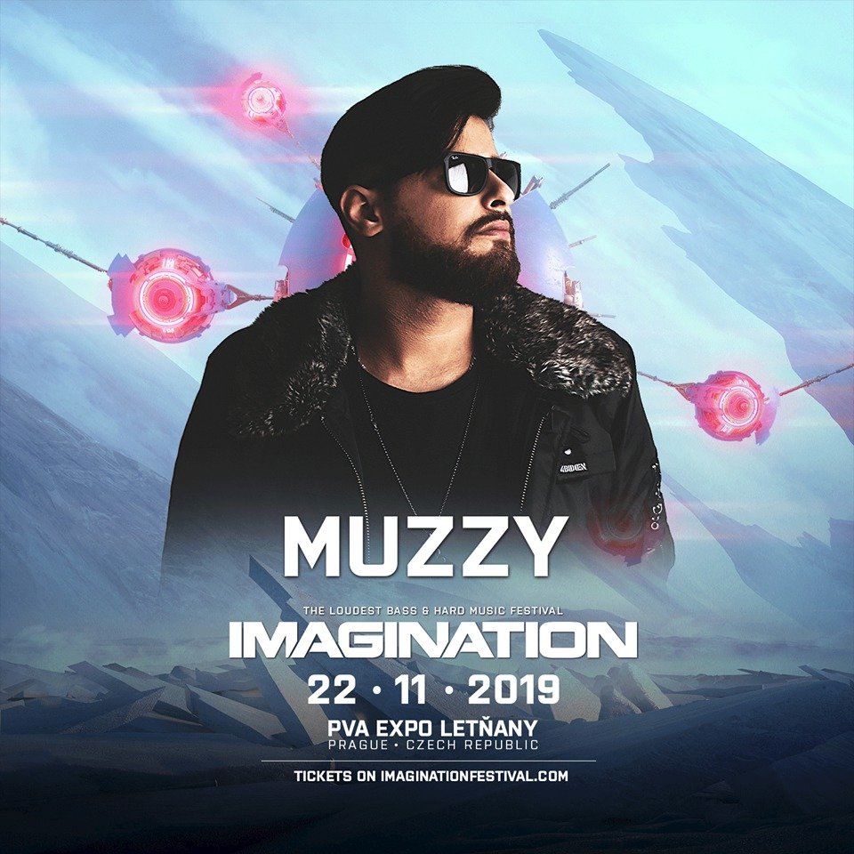 Na Imagination Festivalu 2019 vystoupí Muzzy.