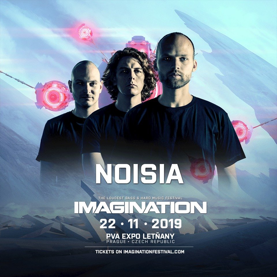 Na Imagination Festivalu 2019 vystoupí Noisia.