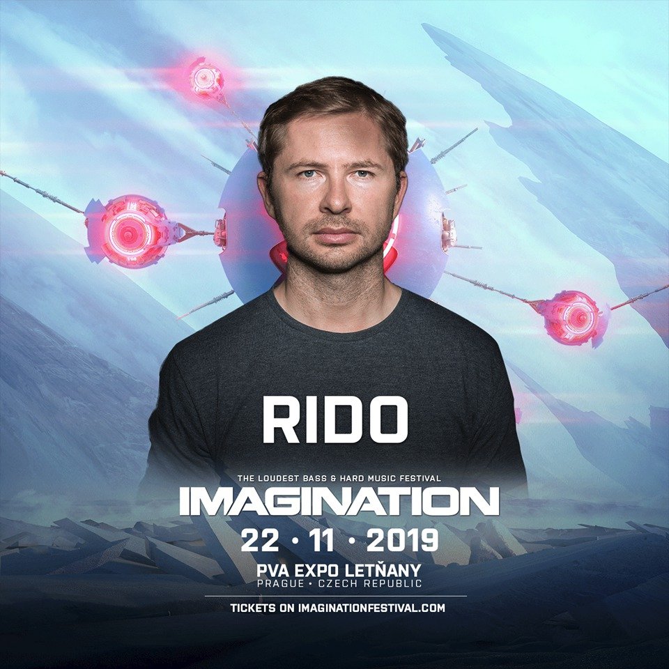 Na Imagination Festivalu 2019 vystoupí   Rido.
