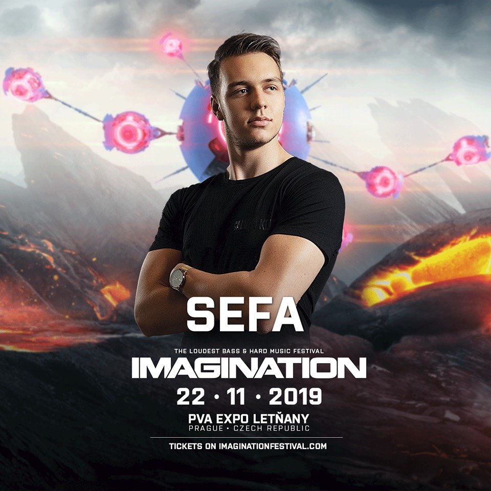 Na Imagination Festivalu 2019 vystoupí   Sefa.