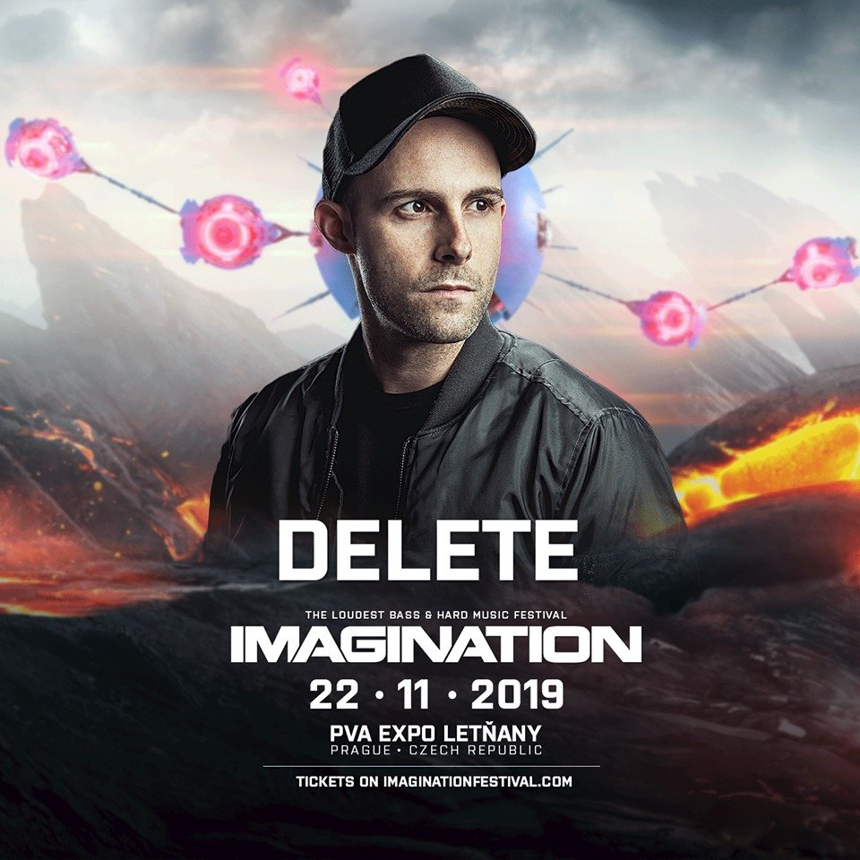 Na Imagination Festivalu 2019 vystoupí   Delete.