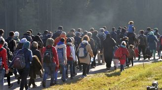 Počet běženců přicházejících do Německa v posledních dnech klesá 