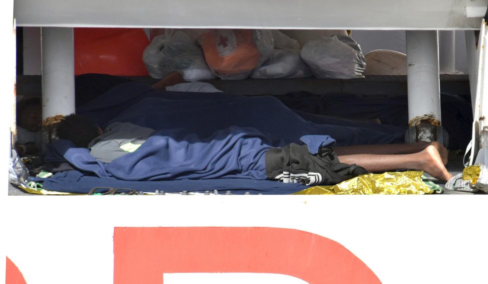 Plavkyně byla odsouzena za pomoc migrantům (ilustrační foto).