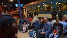 Blesk byl u kontroly, kterou podnikli v Břeclavi policisté ve vlaku z Vídně.