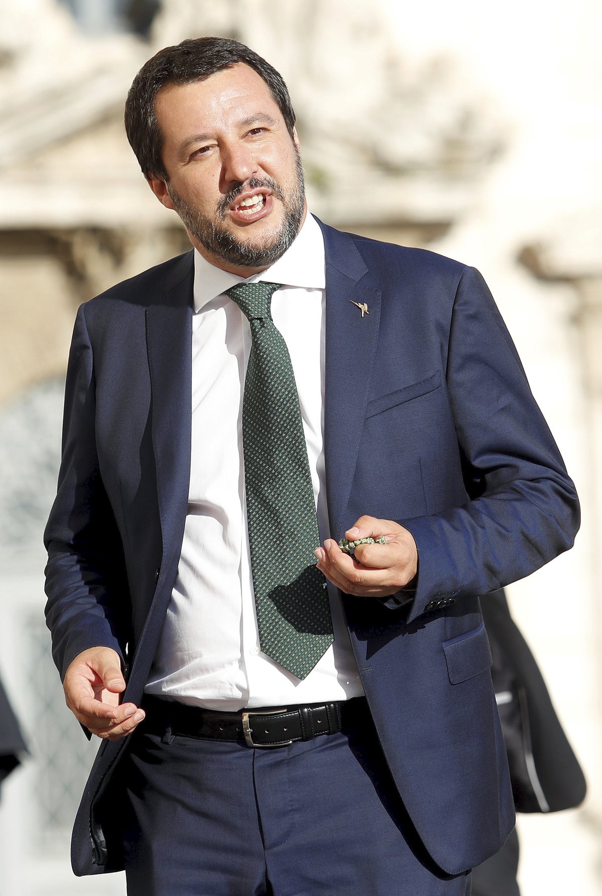 Italský ministr vnitra Matteo Salvini.