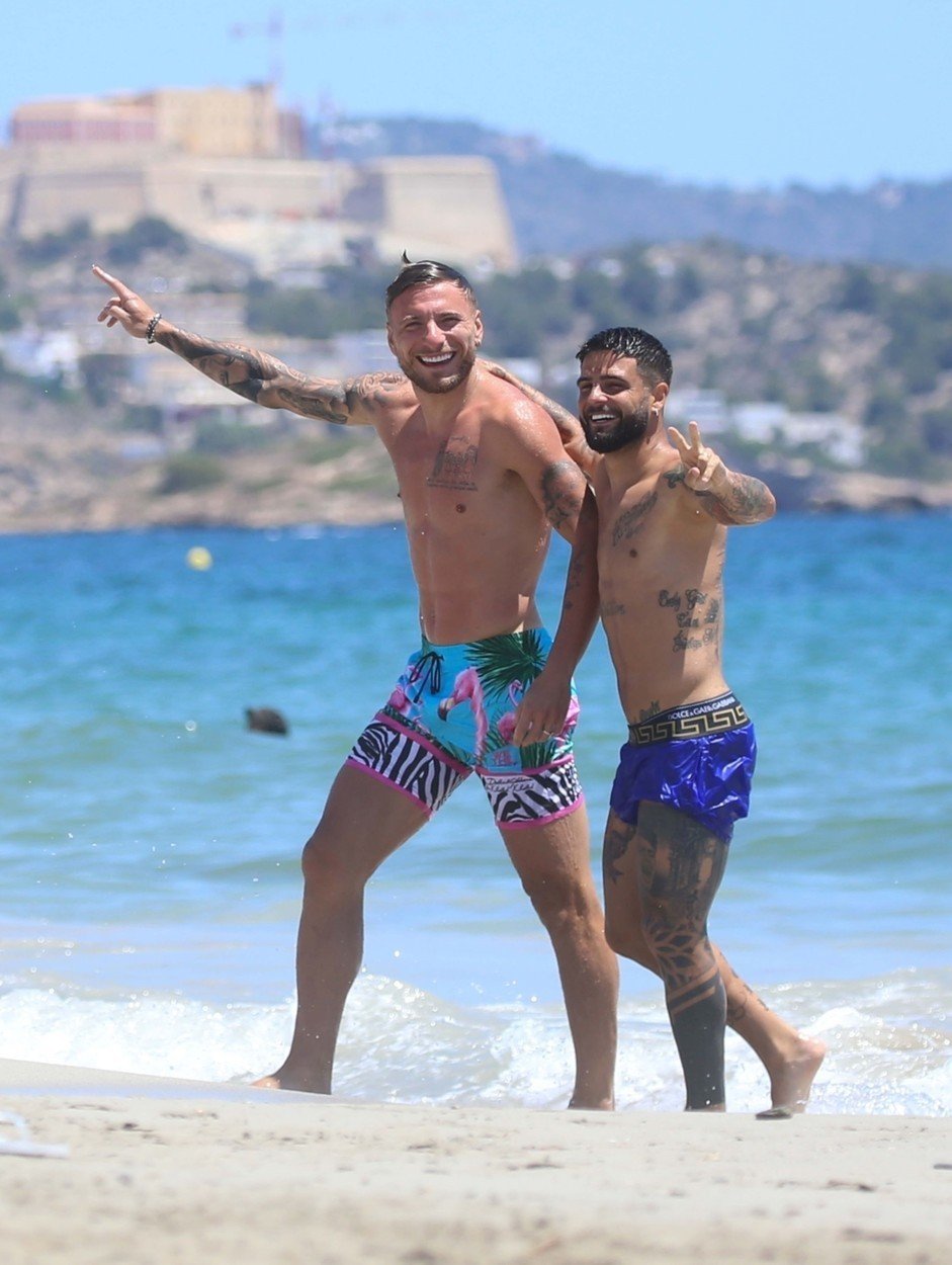 Parťáci k pohledání - Lorenzo Insigne a Ciro Immobile (vlevo)