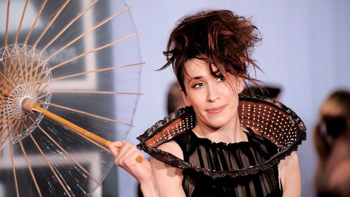 Imogen Heap na předávání letošních cen Grammy