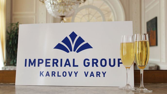 Nové logo společnosti Imperial Karlovy Vary
