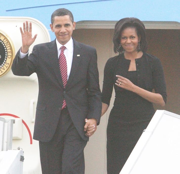 Prezident Obama s manželkou Michelle