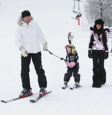 Andrea Verešová dala dcerku Vanessu na starost tatínkovi Danielu Volopichovi...